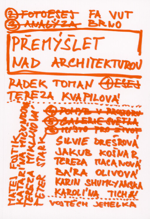 Přemýšlet nad architekturou