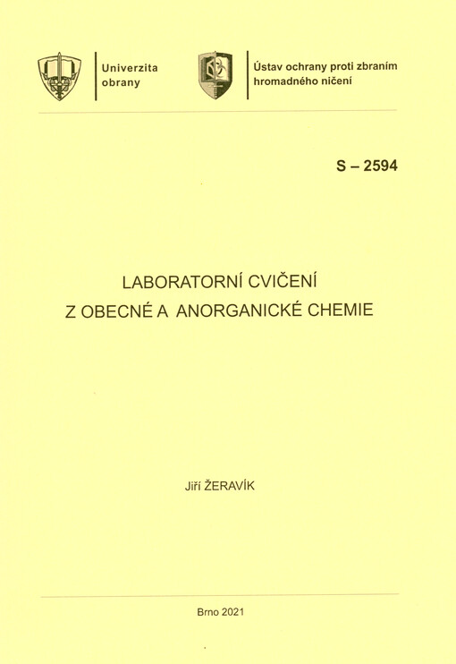 Laboratorní cvičení z obecné a anorganické chemie