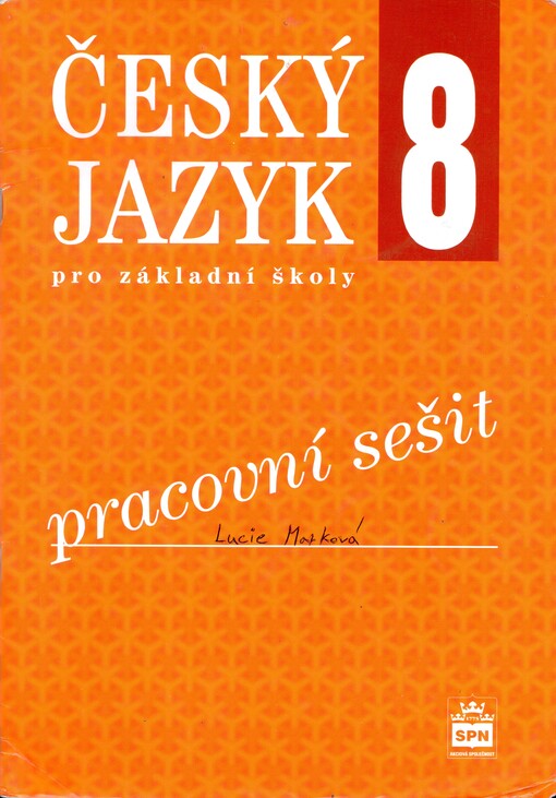 Český jazyk 8 pro základní školy, pracovní sešit