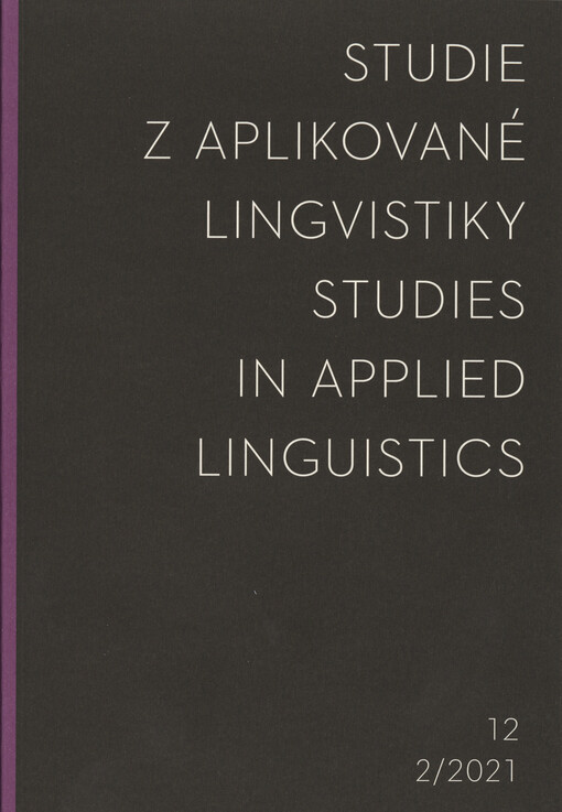 Studie z aplikované lingvistiky = Studies in applied linguistics