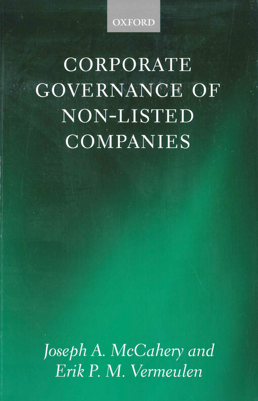 Corporate governance of non-listed companies