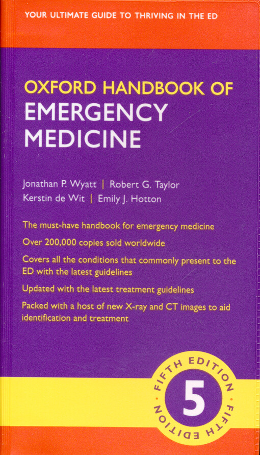 Oxford handbook of emergency medicine