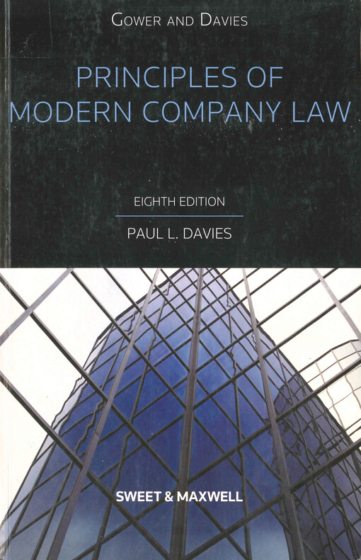 Gower and Davies' principles of modern company law