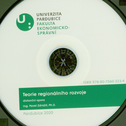 Teorie regionálního rozvoje : distanční opora