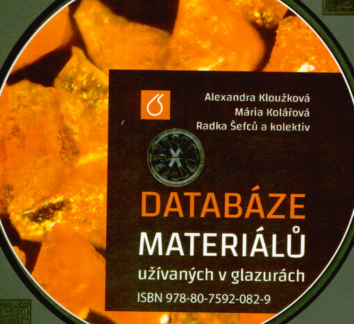 Databáze materiálů užívaných v glazurách