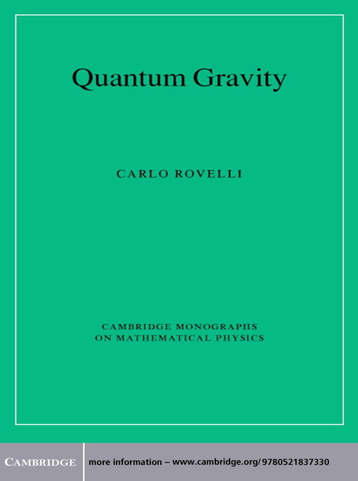 Quantum gravity