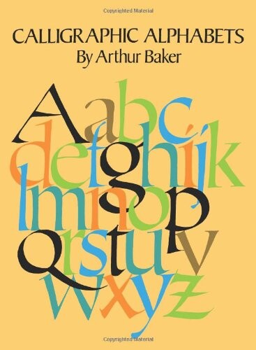 Calligraphic alphabets