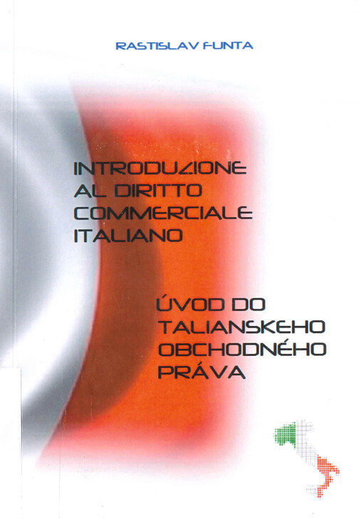 Introduzione al diritto commerciale italiano
