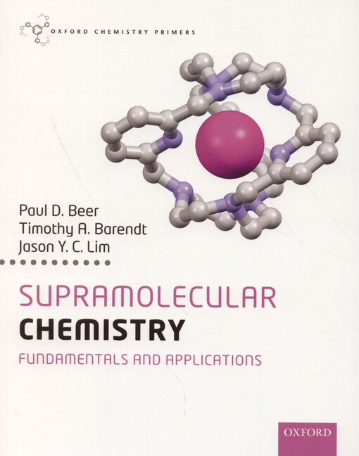 Supramolecular chemistry : fundamentals and applications