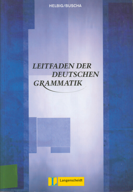 Leitfaden der deutschen Grammatik