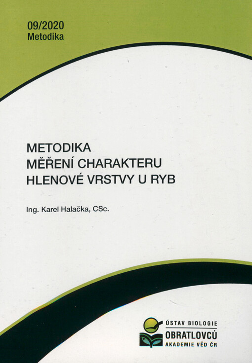 Metodika měření charakteru hlenové vrstvy u ryb