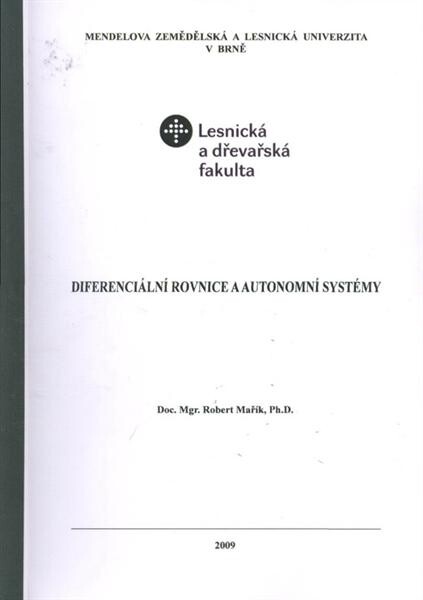 Diferenciální rovnice a autonomní systémy