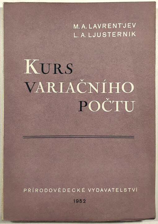 Kurs variačního počtu