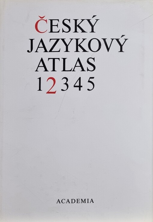 Český jazykový atlas, sv. 2