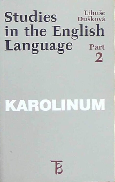 Studies in the English language