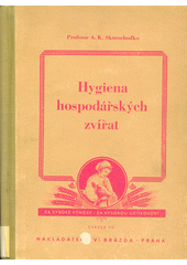 Hygiena hospodářských zvířat  (odkaz v elektronickém katalogu)