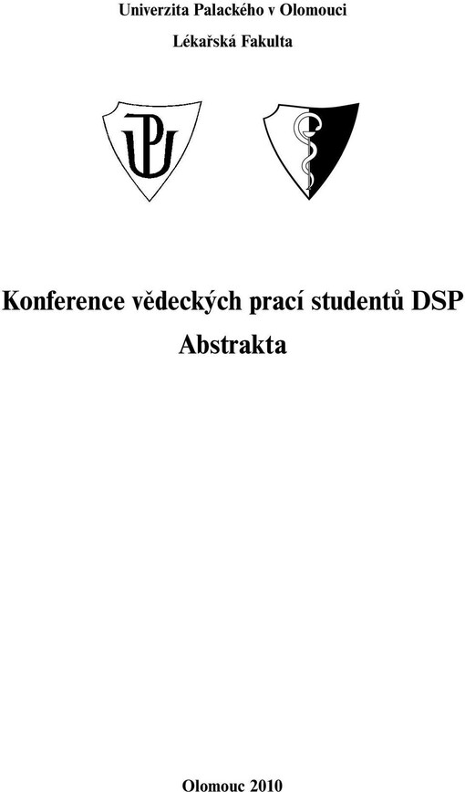 Konference vědeckých prací studentů DSP : abstrakta