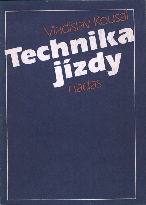Technika jízdy