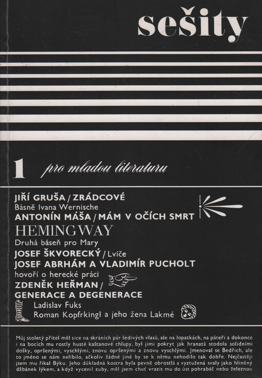 Sešity: výběr z 33½ čísel časopisu
