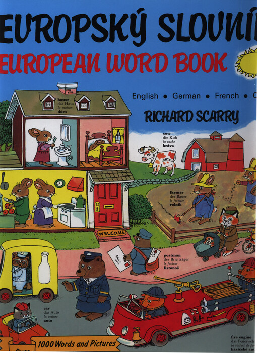 Evropský slovník = European word book : English, German, French, Czech