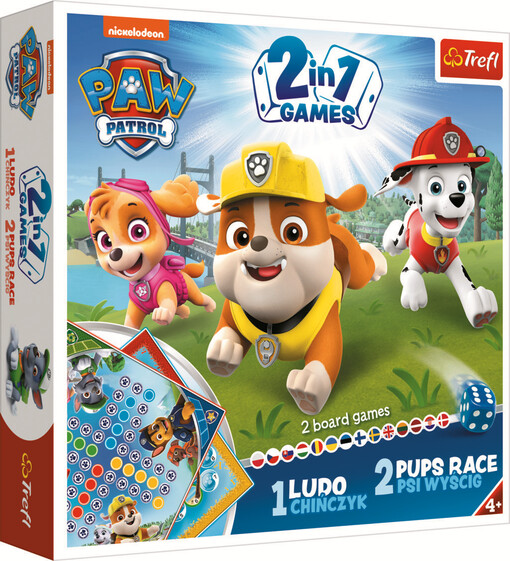 2 in 1 Games : [klasické hry pro celou rodinu : Člověče nezlob se, Psí závod]