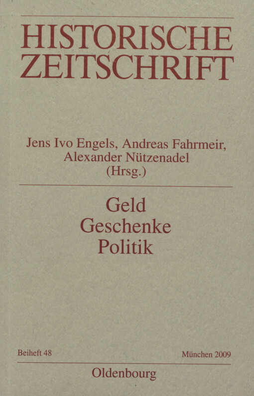 Geld - Geschenke - Politik