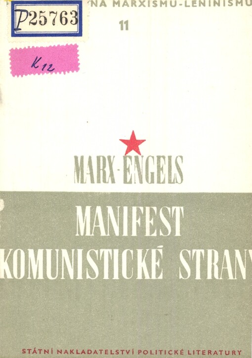 Manifest Komunistické strany