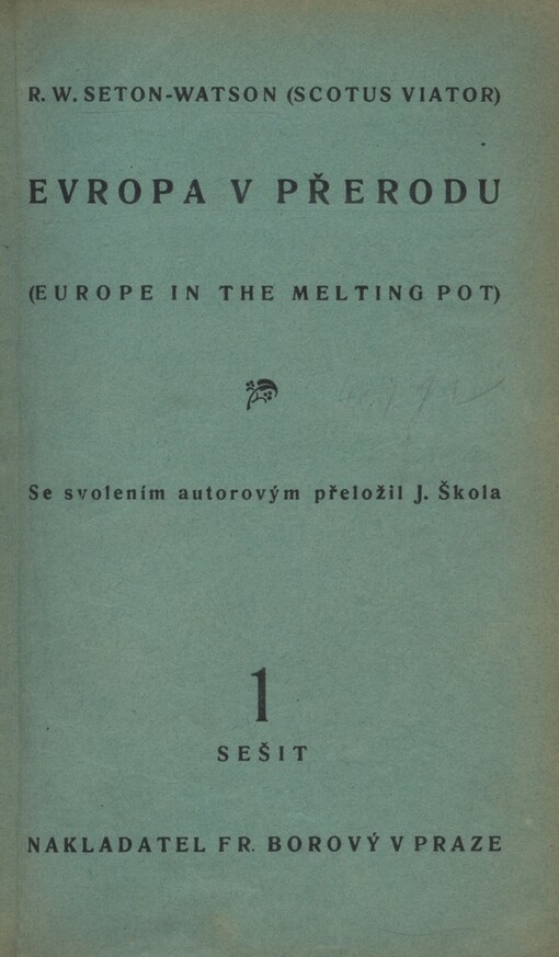 Evropa v přerodu