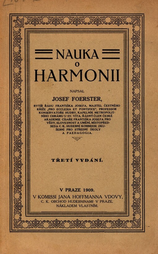 Nauka o harmonii