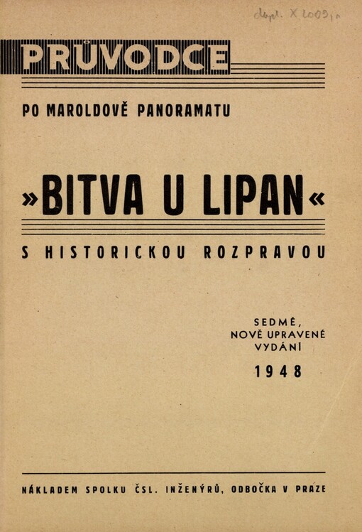 Průvodce po Maroldově panoramatu Bitva u Lipan s historickou rozpravou