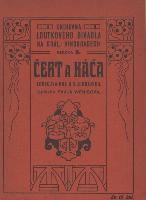 Čert a Káča :loutková hra o 3 jednáních