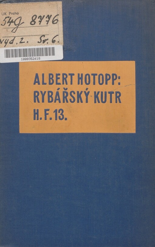 Rybářský kutr H.F. 13