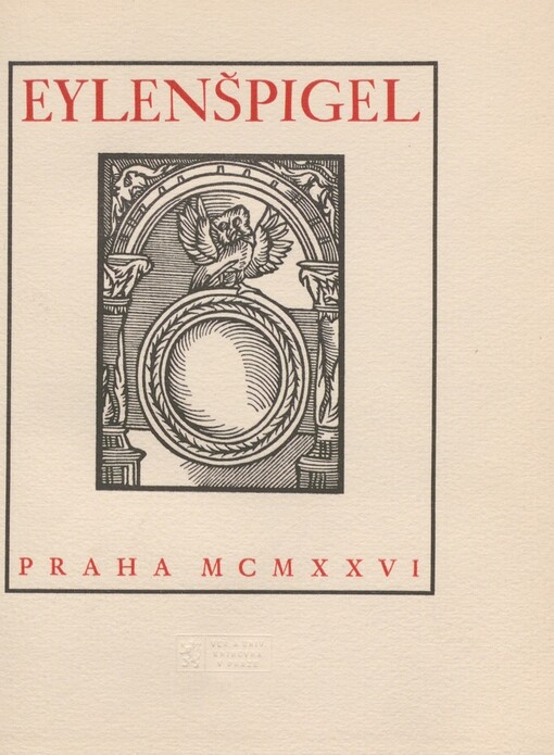 Eylenšpigel: Část zlomku nejstaršího vydání českého Eylenšpigla z r. 1576