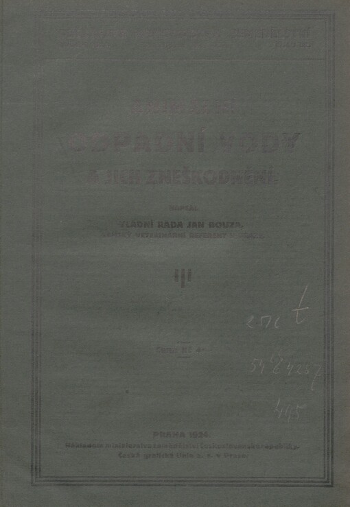 Animální odpadní vody a jich zneškodnění