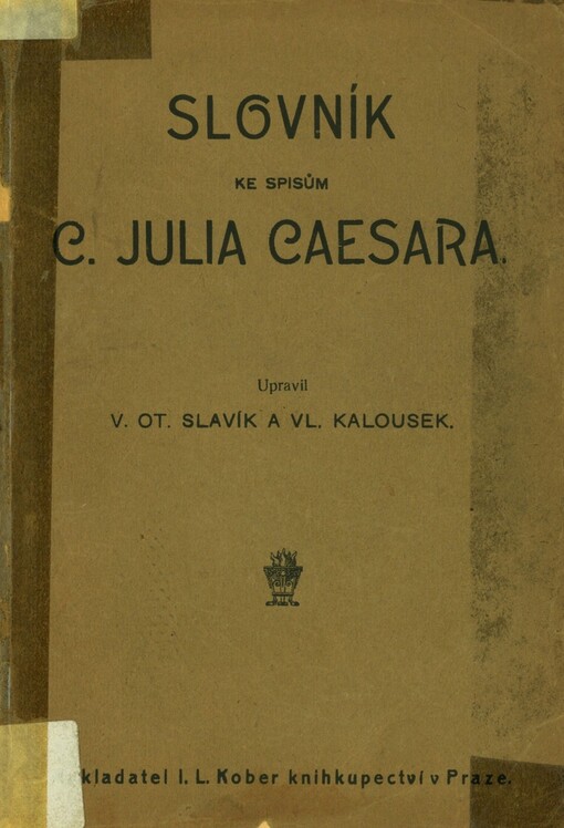 Slovník ke spisům G. Julia Caesara