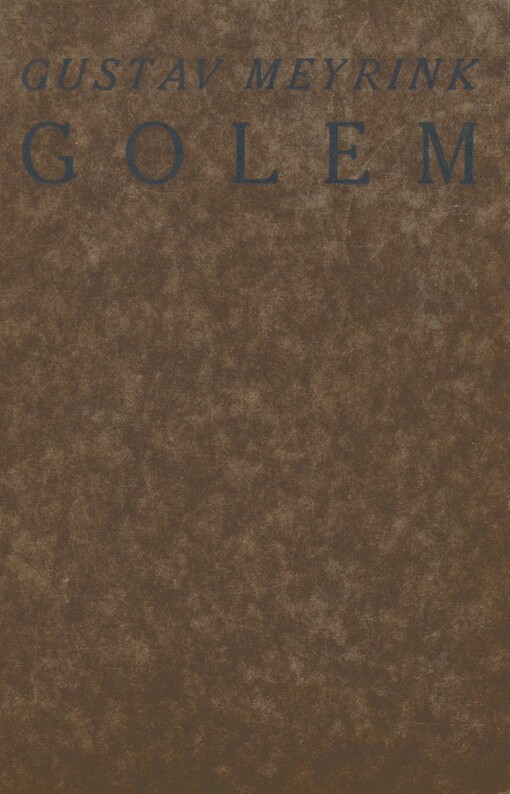 Golem, Vydání autorisované