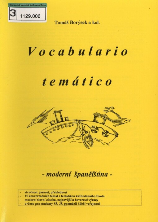 Vocabulario temático: moderní španělština