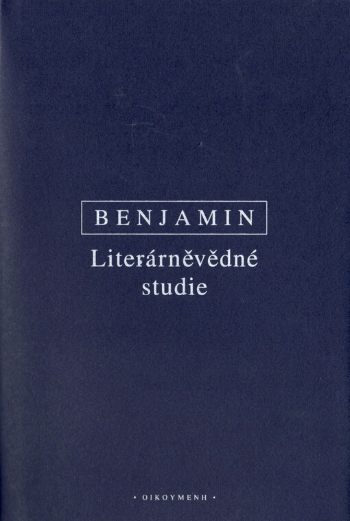 Výbor z díla. I, Literárněvědné studie