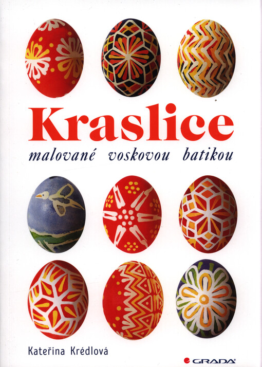 Kraslice malované voskovou batikou