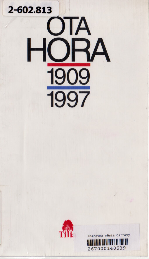 Ota Hora 1909 - 1997