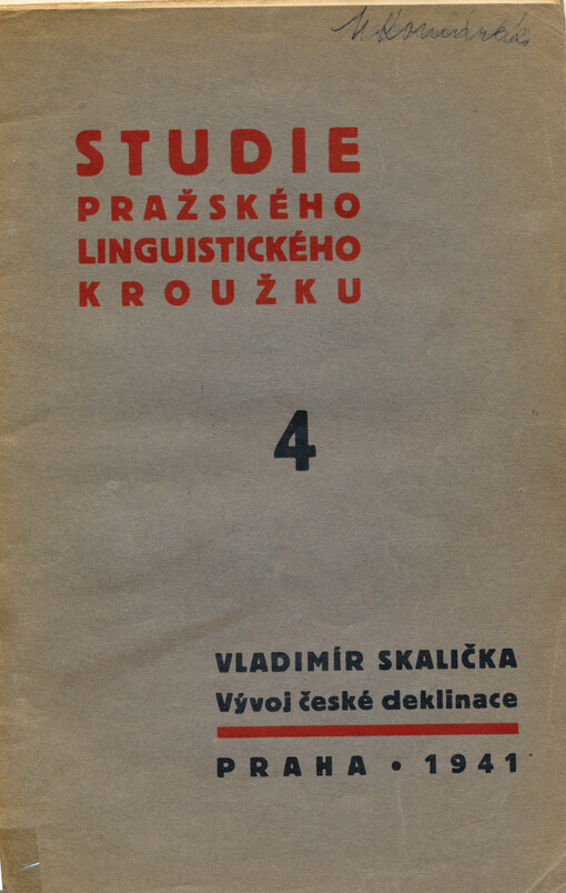 Vývoj české deklinace : studie typologická