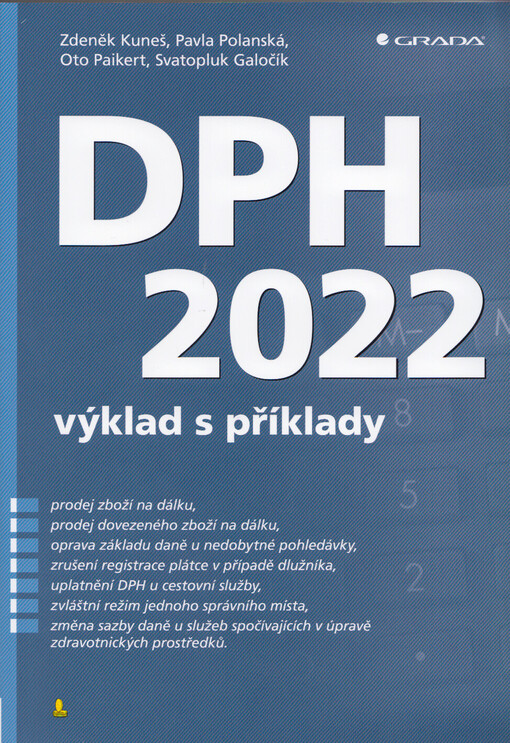 DPH 2022 : výklad s příklady