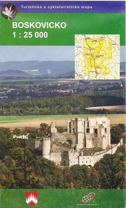 Boskovicko turistická a cykloturistická mapa 1:25 000