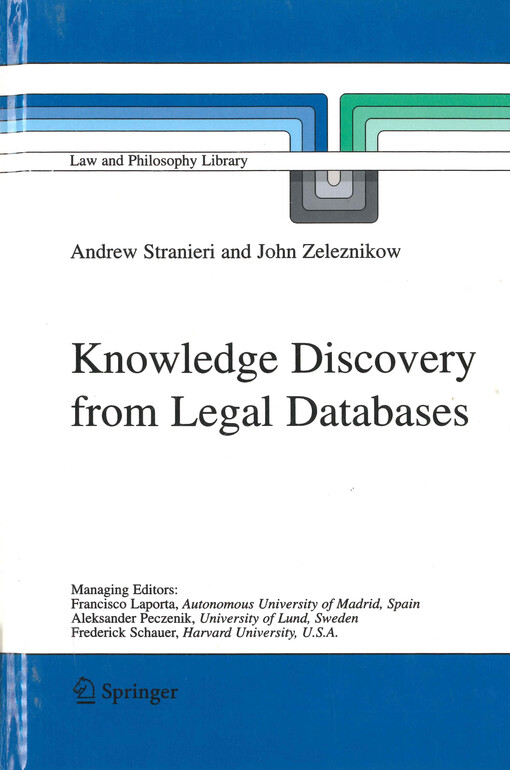 Knowledge discovery from legal databases