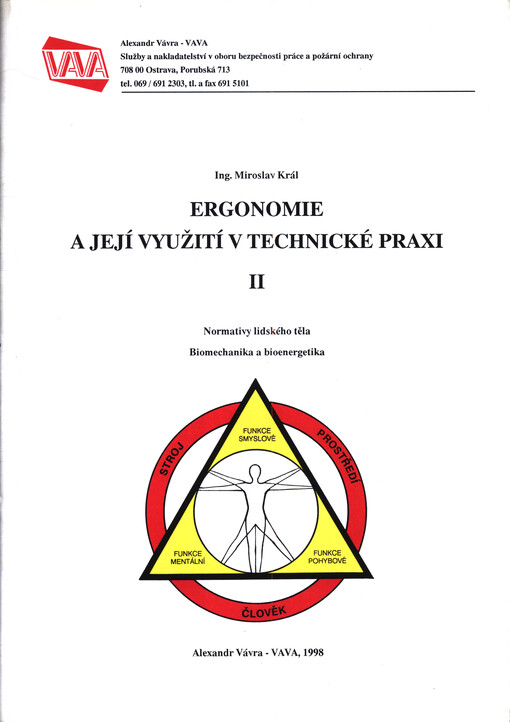 Ergonomie a její využití v technické praxi II
