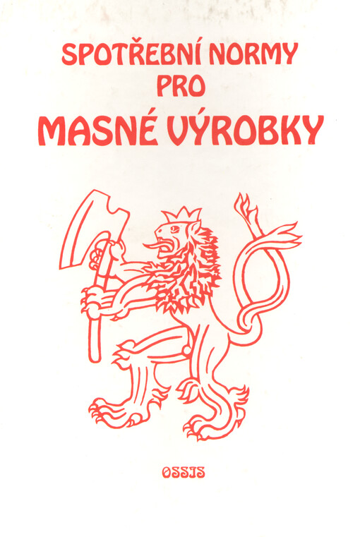 Spotřební normy pro masné výrobky