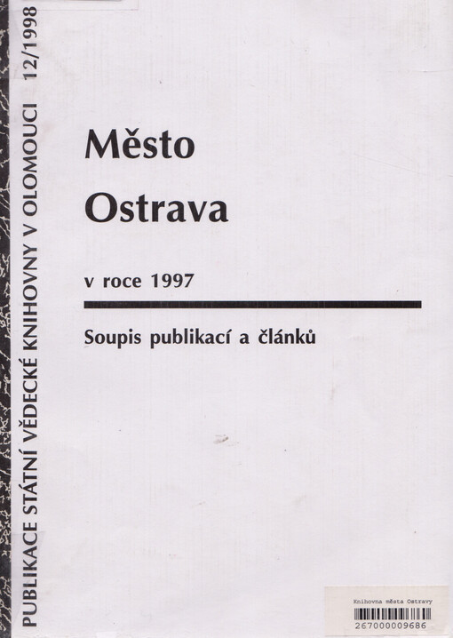 Město Ostrava v roce 1997