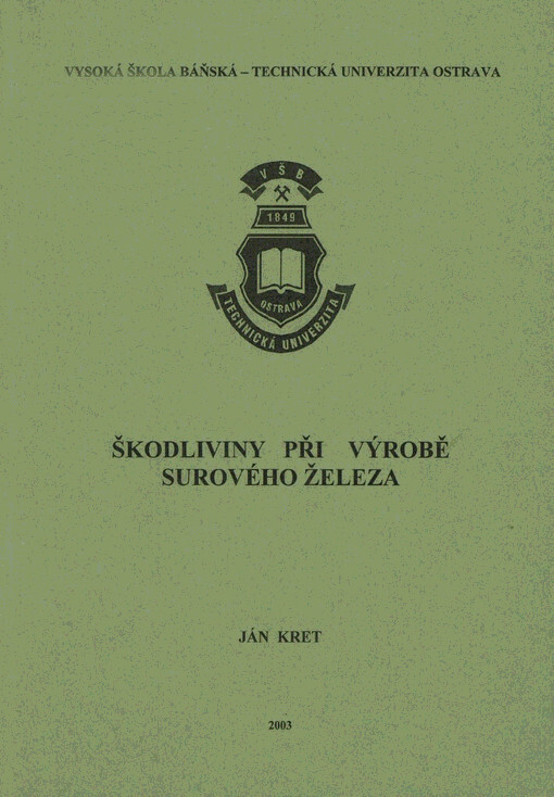 Škodliviny při výrobě surového železa