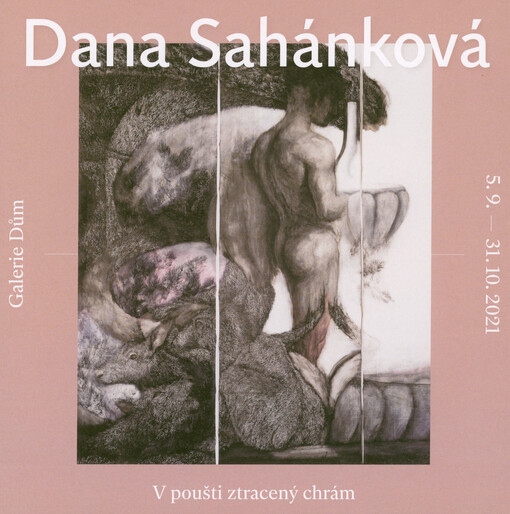 Dana Sahánková : v poušti ztracený chrám : Galerie Dům, 5.9.-31.10.2021