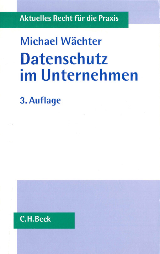 Datenschutz im Unternehmen